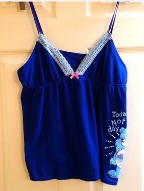 💙 CARE BEARS GRUMPY BEAR TANK TOP 💙